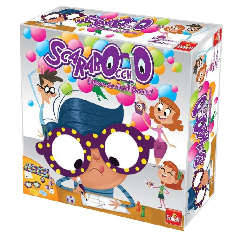Giochi di società Scarabocchio, Gioco di Società per Tutta la Famiglia