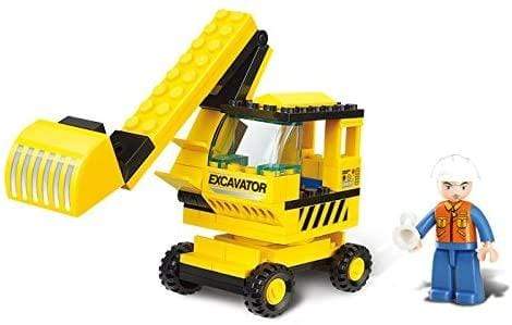 Sluban Costruzioni- Escavatore con Autista - The Toys Store