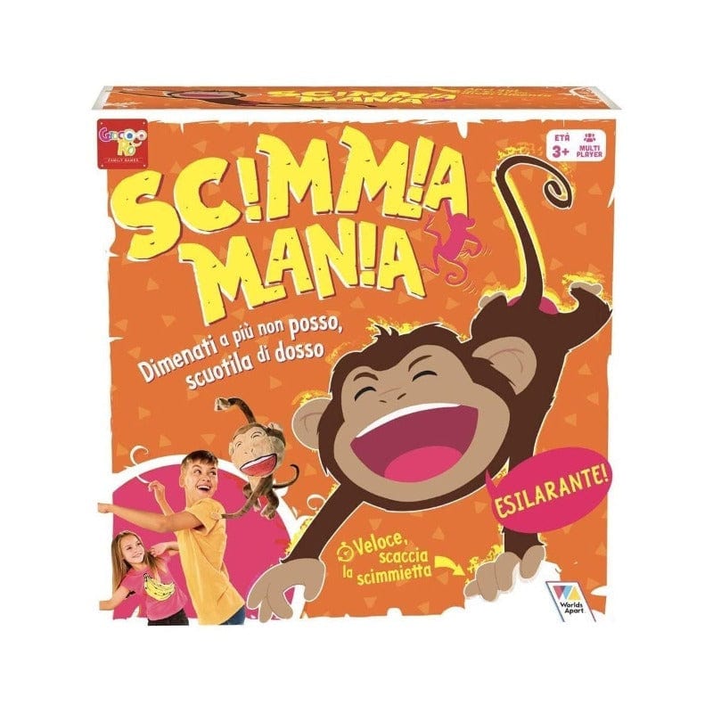 Giochi di società Scimmia Mania, Gioco da Tavolo Rocco Giocattoli