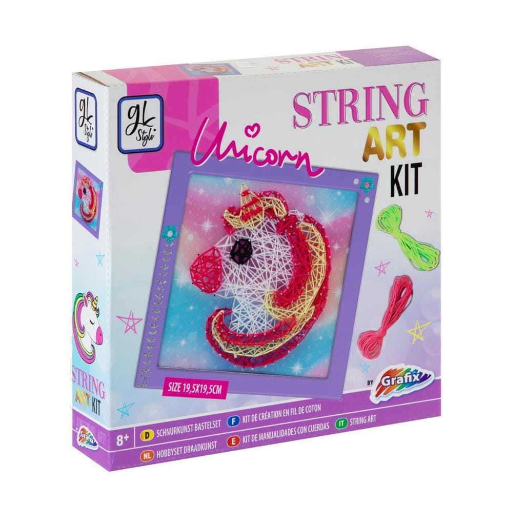 String Art | Set Decoro Unicorno o Fenicottero - The Toys Store