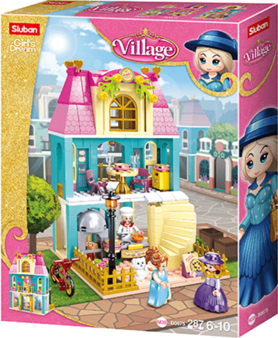 Set Costruzione Pizzeria Giocattolo