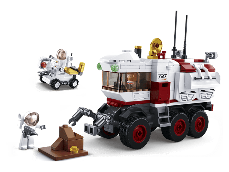 Set Costruzioni Camion di Ricerca Lunare