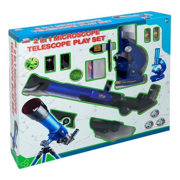 Set Microscopio e Telescopio con Accessori - The Toys Store