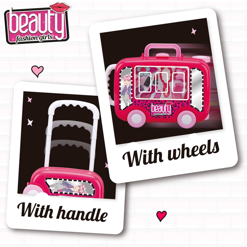 Valigia Trolley con Accessori Bellezza - The Toys Store