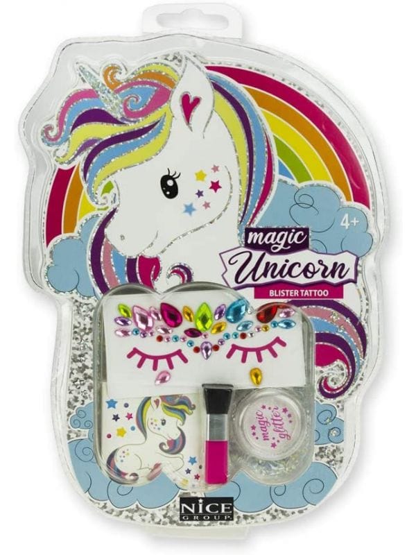 Trousse Nice Set Tatuaggi Unicorno