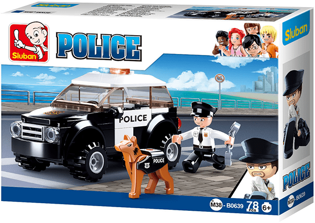 Sluban Costruzioni Polizia Unità Cinofila Sluban Costruzioni Camion dei Pompieri | The Toys Store