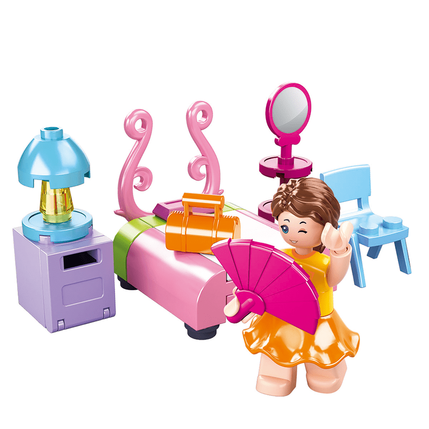 Sluban Costruzioni per Bambine | Set Mattoncini Stanza 42 pz - The Toys Store