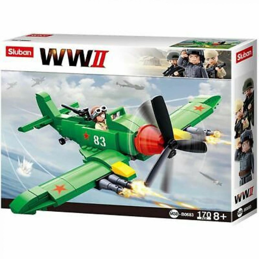 Sluban Costruzioni Aereo da Combattimento WWII - The Toys Store