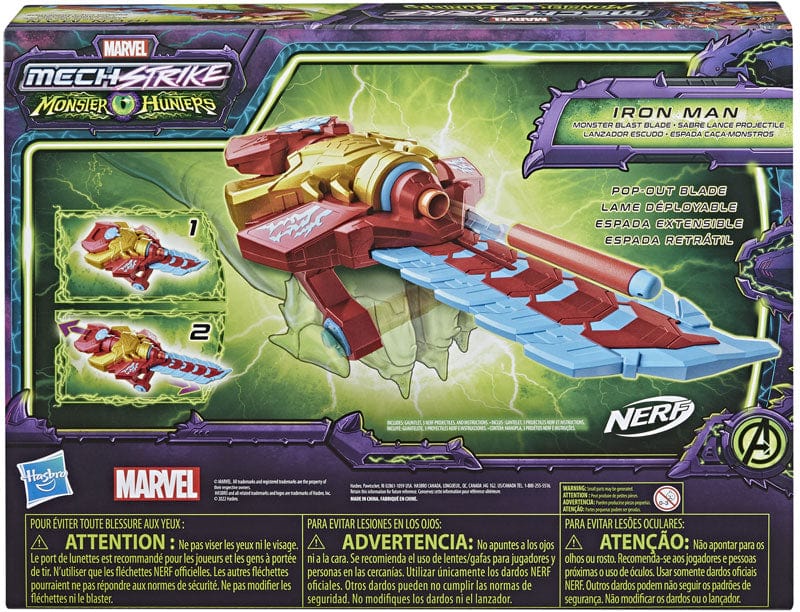 Giocattoli Avengers Mech Strike Monster Hunters, Spada Iron Man