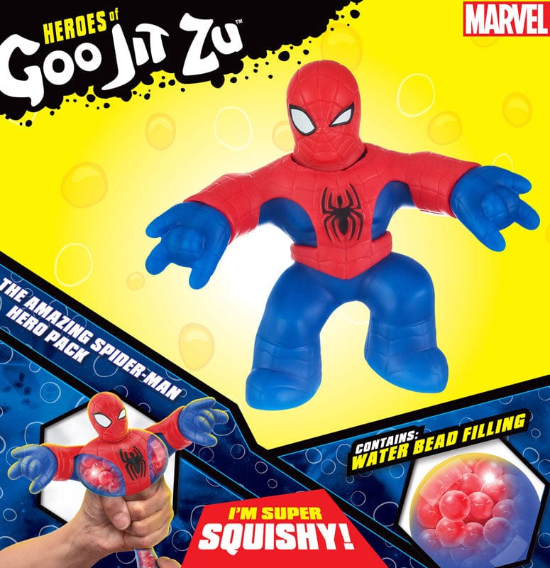 Action figure Goo Jit Zu Marvel Super Eroi Allungabili, Spiderman