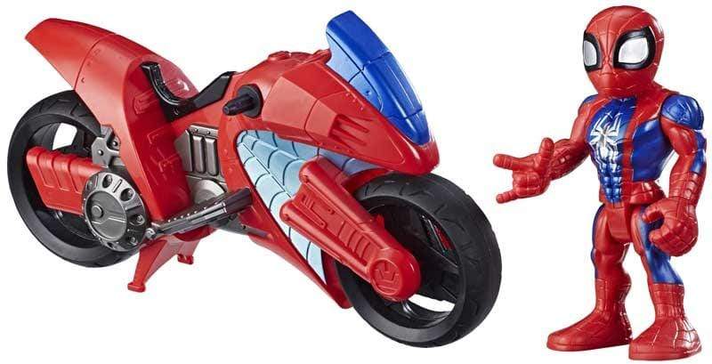 Super Hero Adventure - Spiderman con Moto - The Toys Store