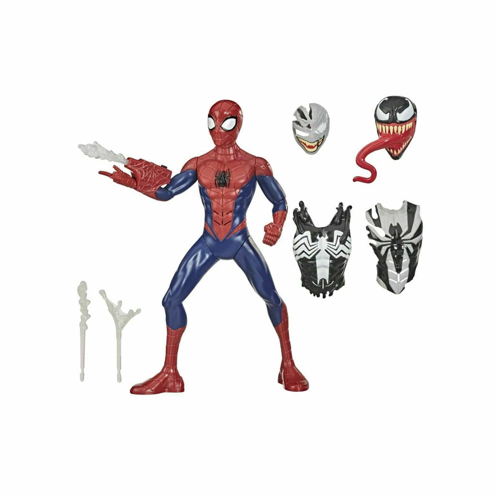 Action Figures Spiderman Maximum Venom con Suoni e Trasformazione