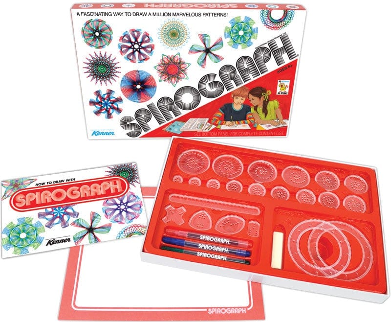 Gioco Creativo Grande Set Spirografia Retrò Deluxe