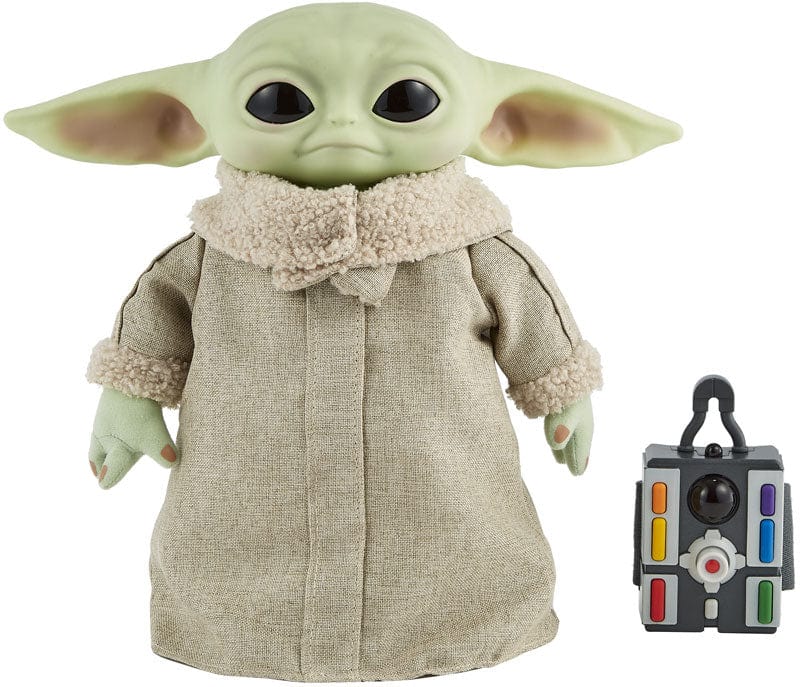 Giocattoli Star Wars Peluche Interattivo Baby Yoda, The Mandalorian con Suoni e Movimenti