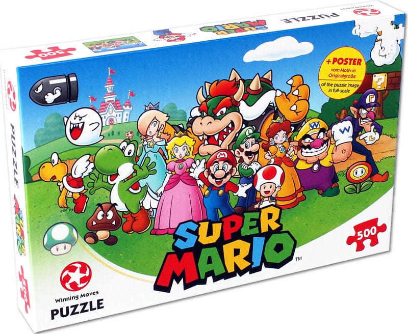 Puzzle Super Mario Puzzle da 500 Tessere