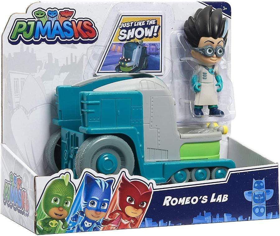 Pj Masks Veicolo con personaggio Romeo Super Pigiamini - The Toys Store