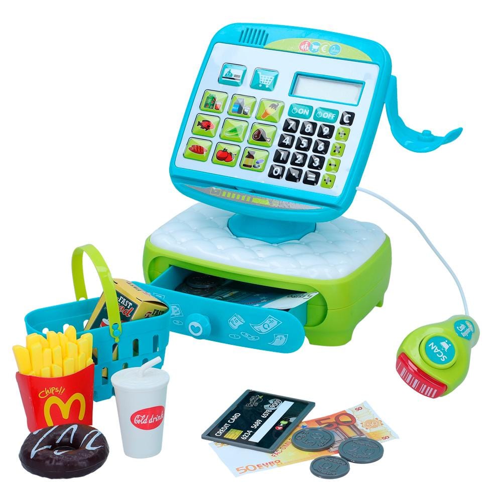 Registratore di Cassa Giocattolo con Luci e Suoni - The Toys Store