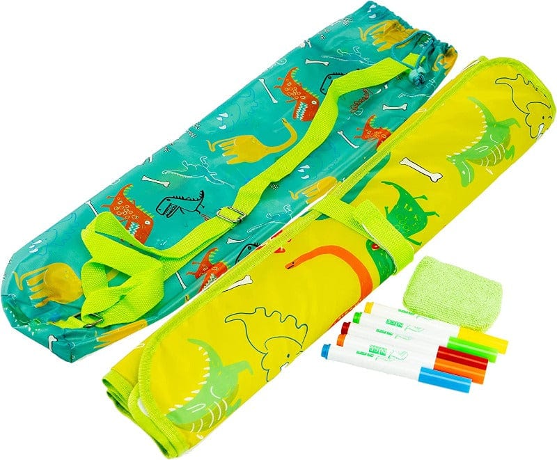 Colora e Decora Creative Tappeto Colora e Cancella a tema Dinosauri