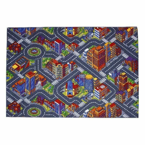 Tappeto da Gioco big city 140x200 cm - The Toys Store