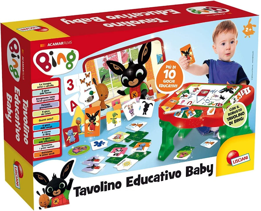 Banchetto Educativo di Bing, Tavolino Attività Lisciani Giochi – The Toys  Store