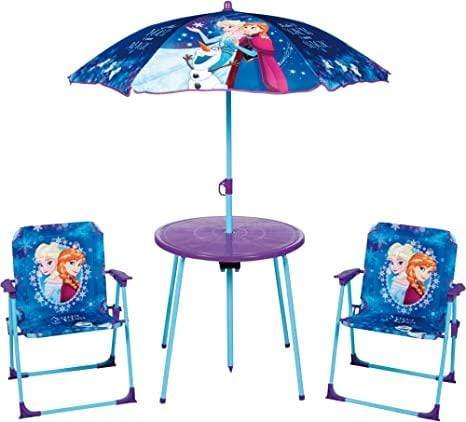 Table with Chairs and Umbrella