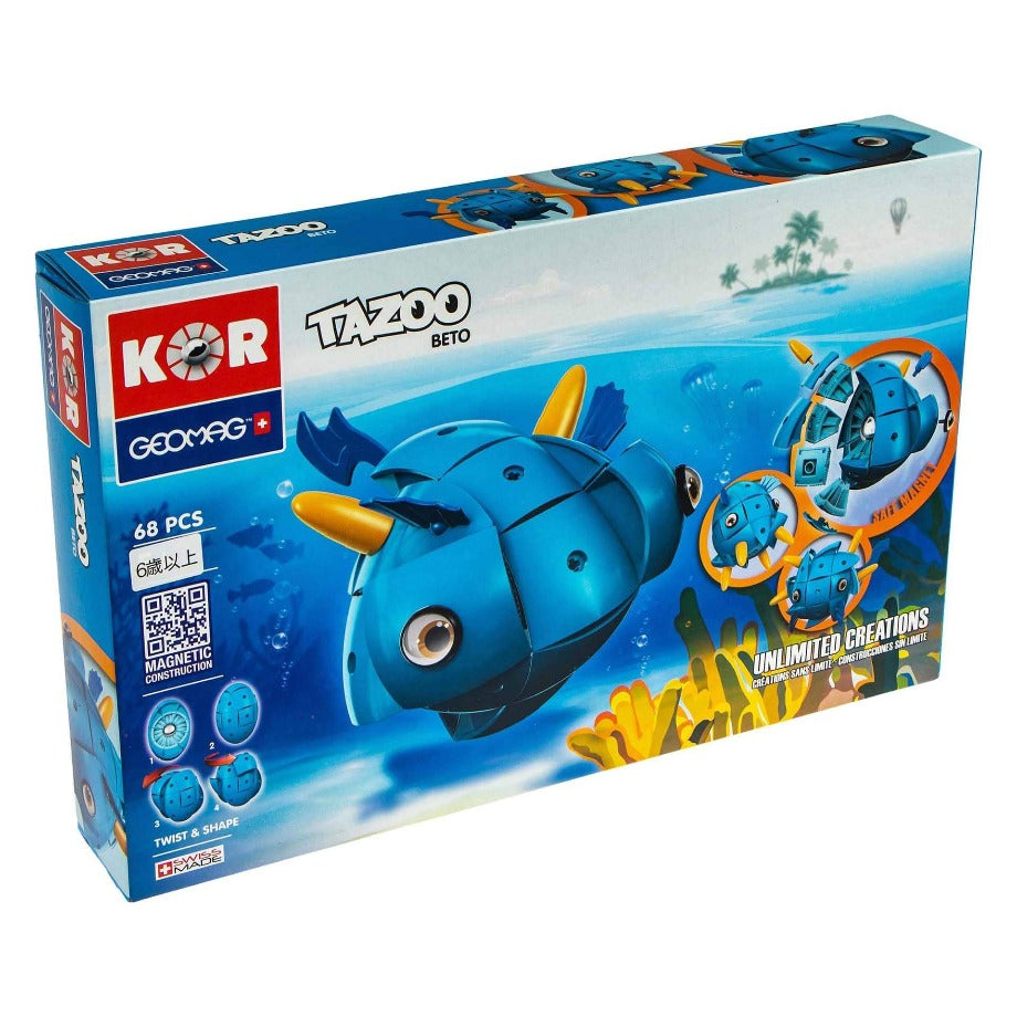 Geomag KOR Tazoo Beto 68pz - The Toys Store