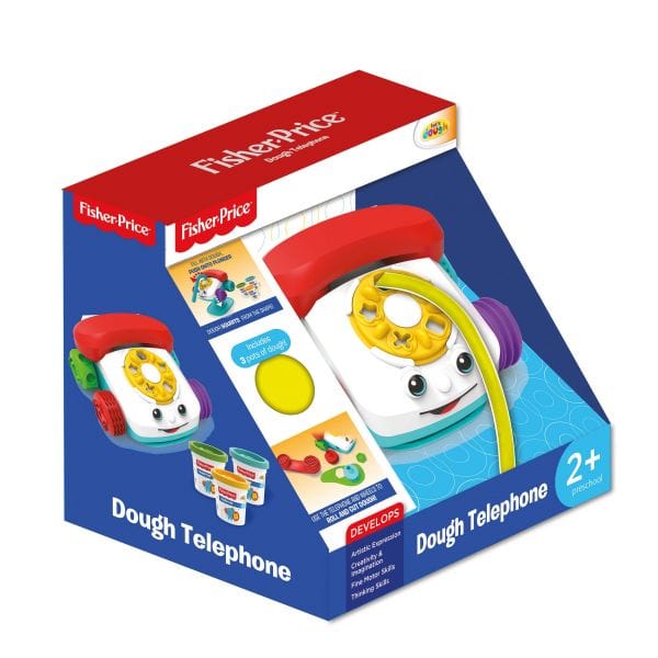 Plastilina Fisher Price Telefono con Plastilina e Formine