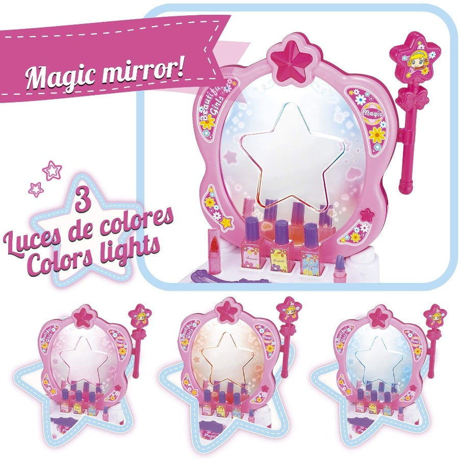 Specchiera Principessa con Luci - The Toys Store