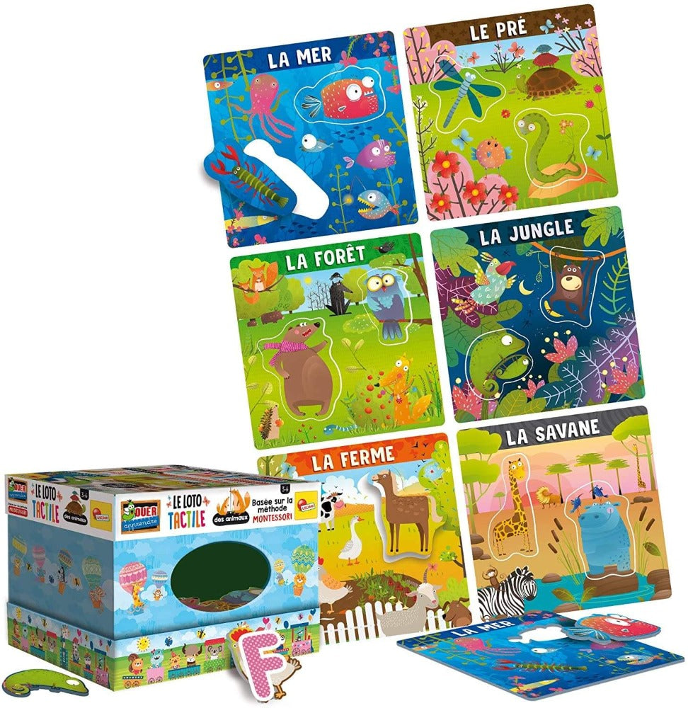 Lisciani Tombola Tattile degli Animali - The Toys Store