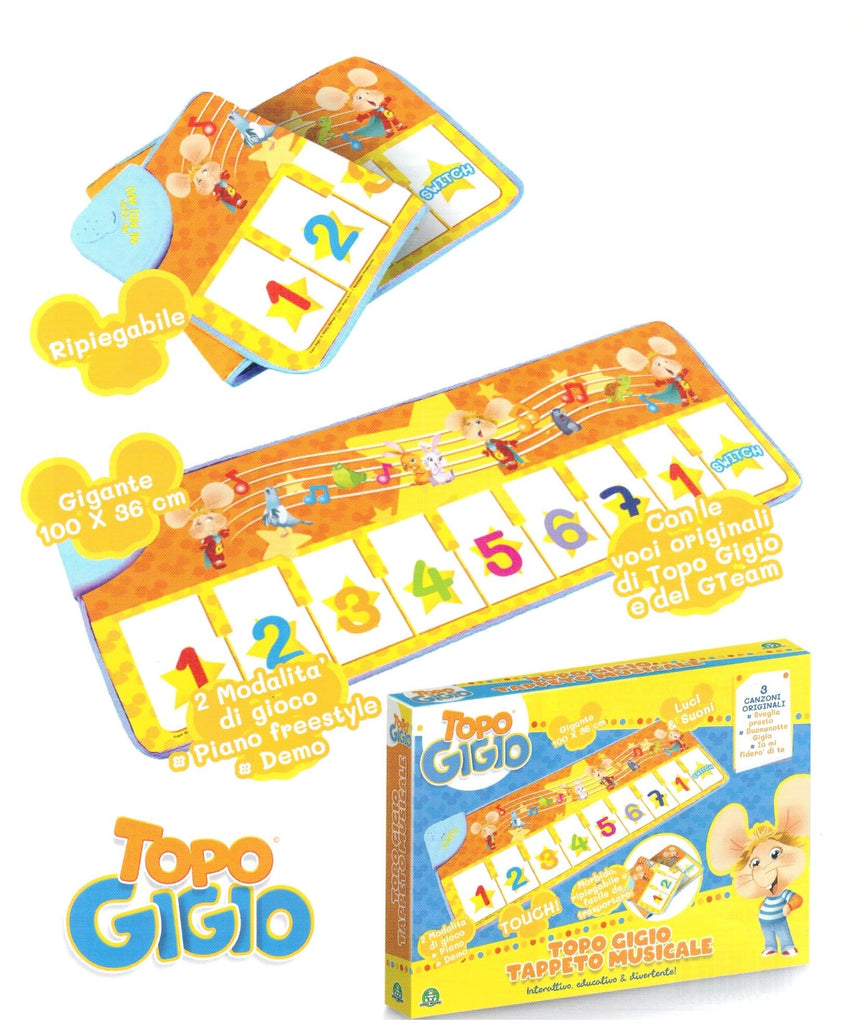 Tappeto Musicale Topo Gigio - The Toys Store