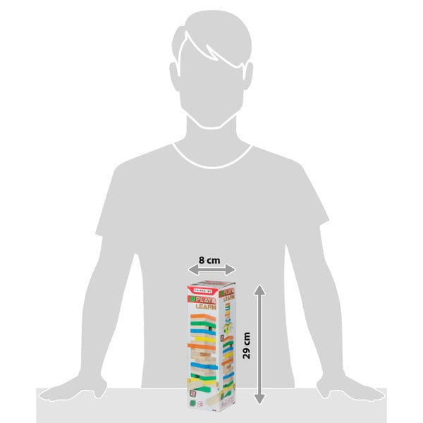 gioco da tavolo Torre dei Blocchi in Legno - Gioco da Tavolo Classico