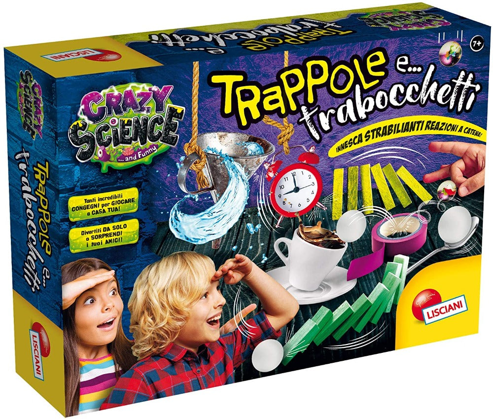 Laboratorio dei Trabocchetti Medio | Crazy Science Lisciani - The Toys Store