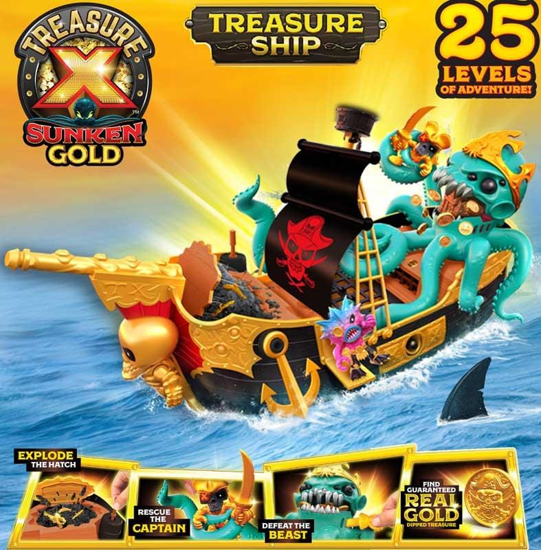 Treasure X | Il Tesoro dei Pirati - Galeone Pirata - The Toys Store