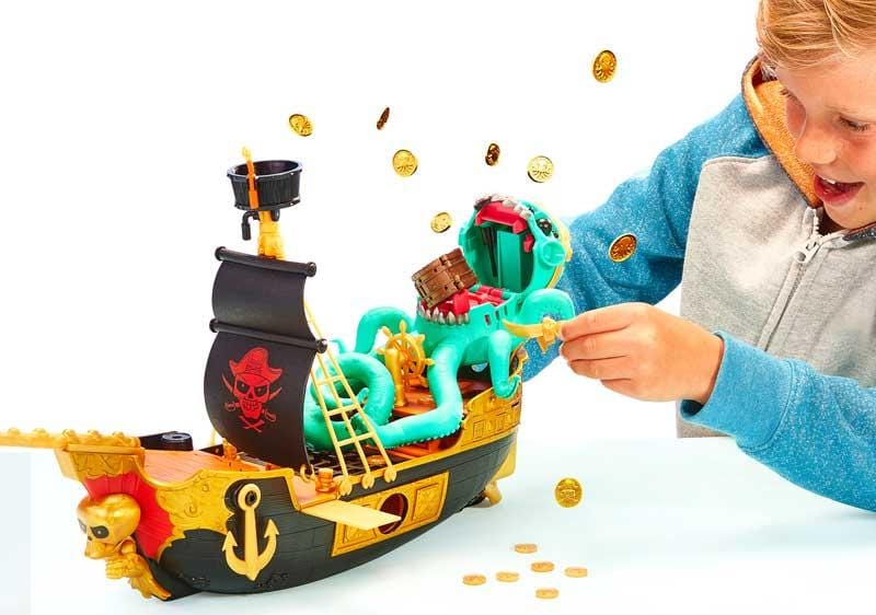 Cassa Del Tesoro Pirata Con Monete E Gioielli - Gioco Per Bambini - Foto 9