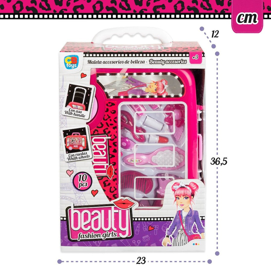 Valigia Trolley con Accessori Bellezza - The Toys Store