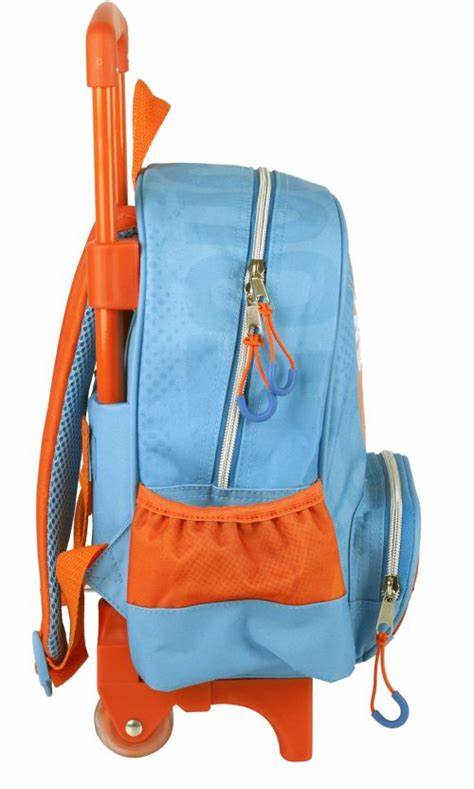 Zaino Trolley Trolley Asilo I Puffi, Zainetto con Carrellino Zaino asilo Toy Story trolley per Bambini