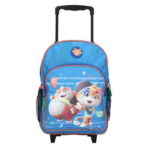 Zaini Trolley Scuola 44 Gatti, Zaino-Trolley 40cm