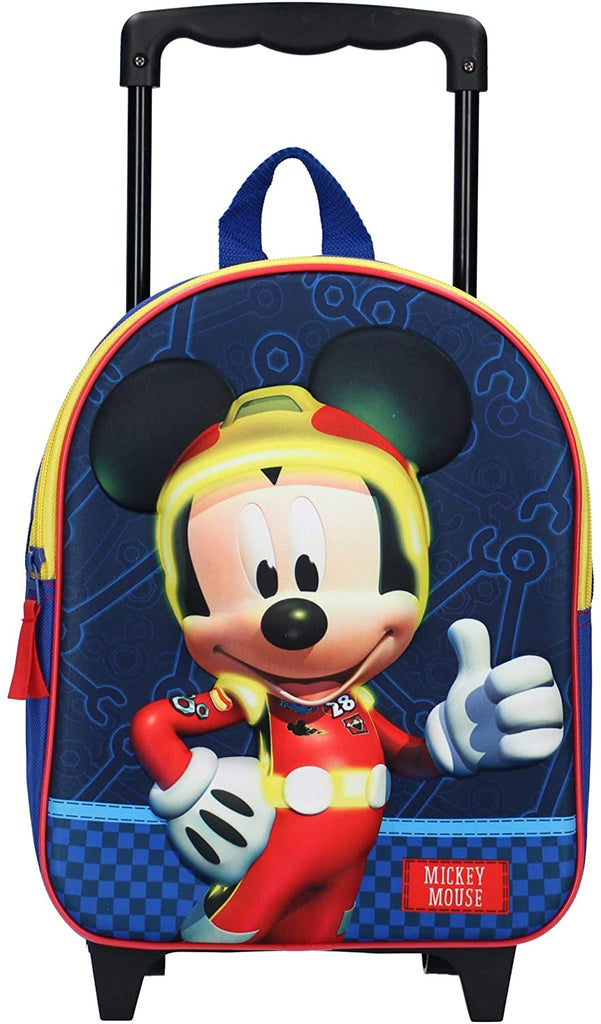 Zaino Trolley Asilo - Mickey Mouse - Topolino 31 cm - The Toys Store