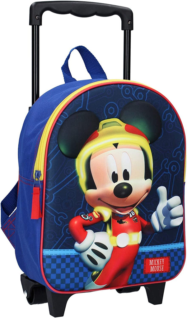 Zaino Trolley Asilo - Mickey Mouse - Topolino 31 cm - The Toys Store