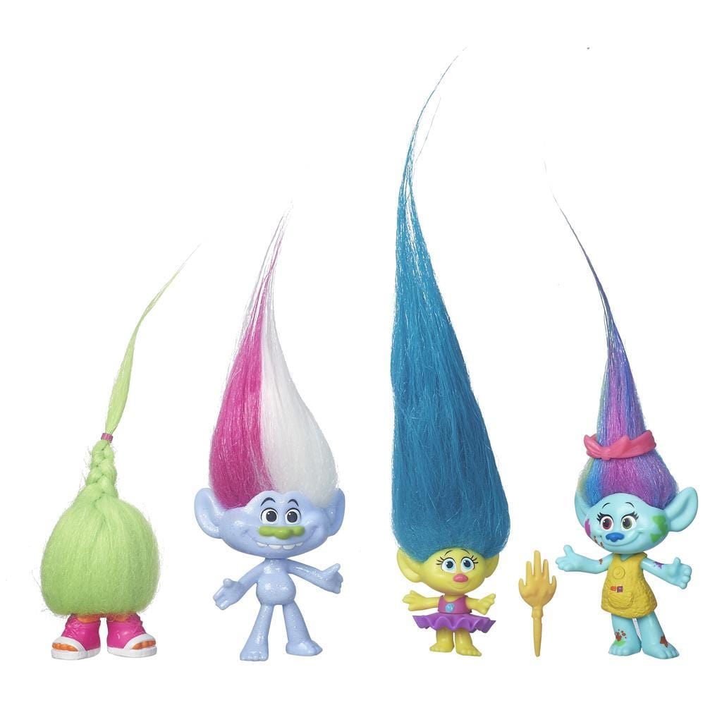 Trolls Personaggi set da 4 - The Toys Store