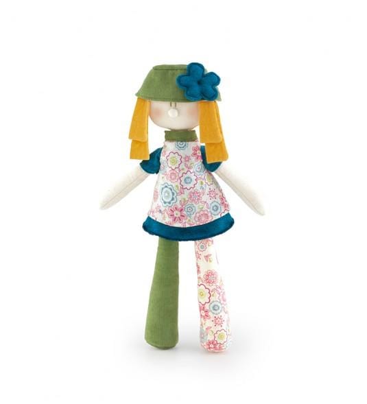 Trudi 64427 – Bambola pezza 30cm mora con codini