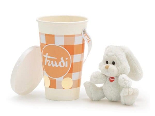 peluche Trudi Sweet Collection - Secchiello con Peluche Surprise