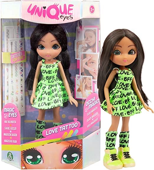 Bambole Unique Eyes Tattoo Lover, Nuove Bambole Fashion