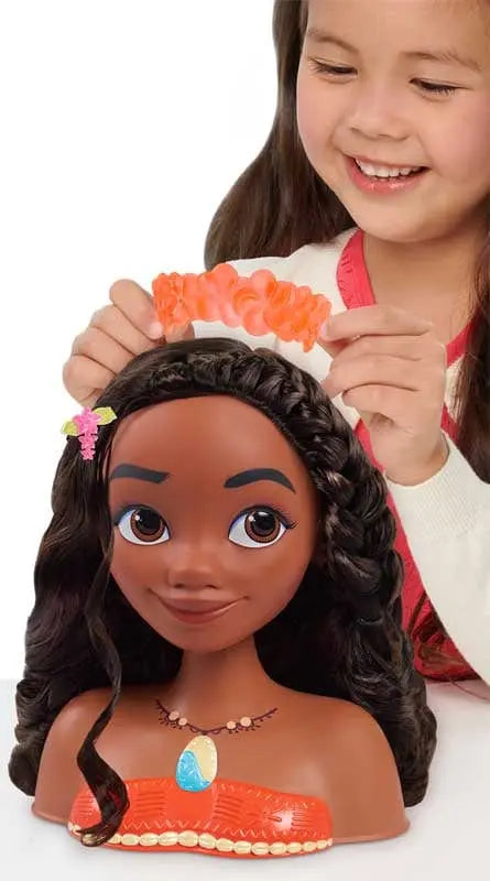 Bambole, playset e giocattoli Vaiana - Disney Princess - Moana Testa Acconciature Styling