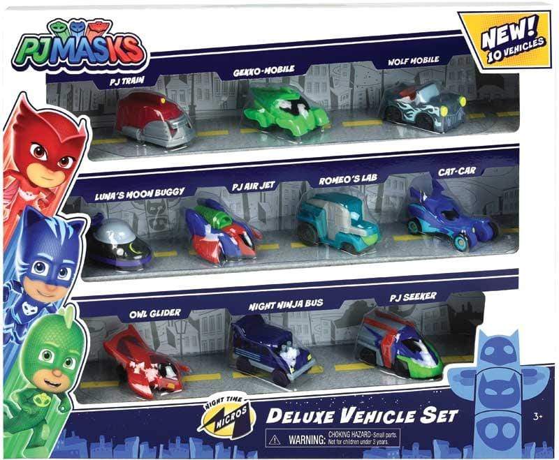 Pj Masks Veicoli Micros set 10 Macchinine - The Toys Store