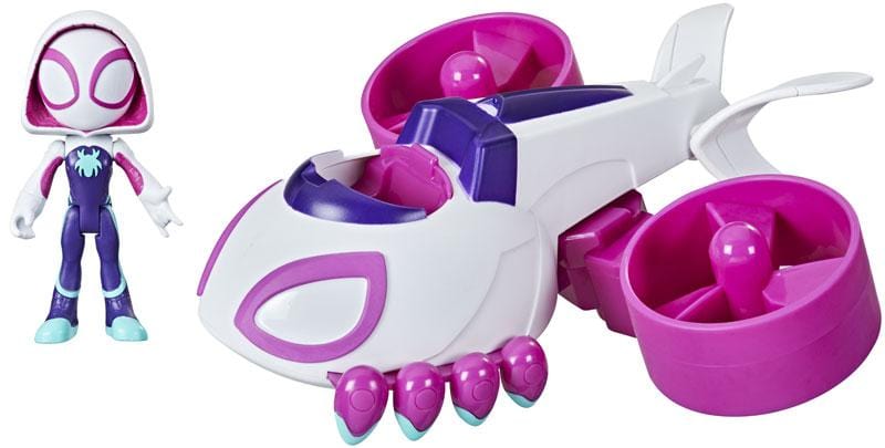 Elicottero Ghost Spider | Veicolo con Personaggio - The Toys Store
