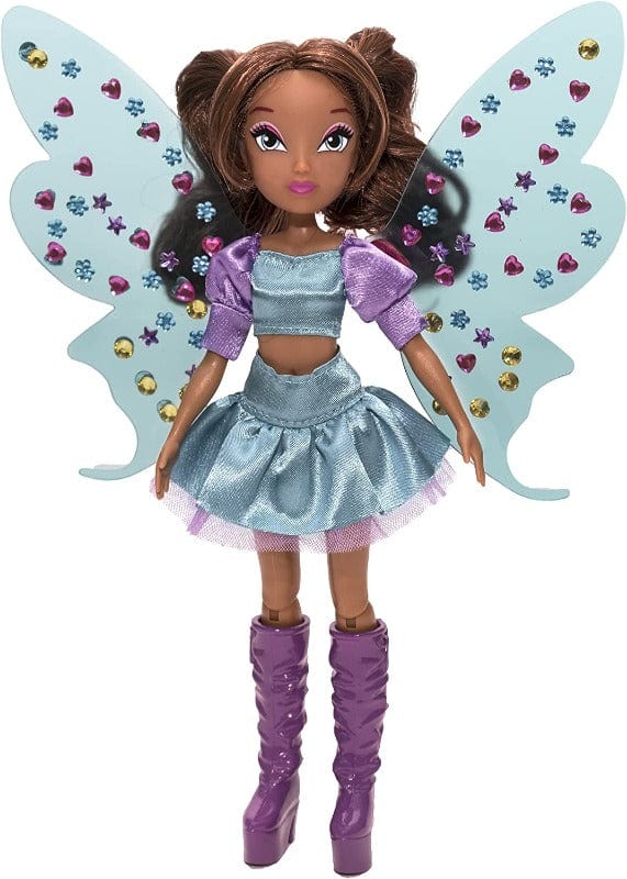bambola Winx Bling the Wings - Bambole con Ali da Decorare