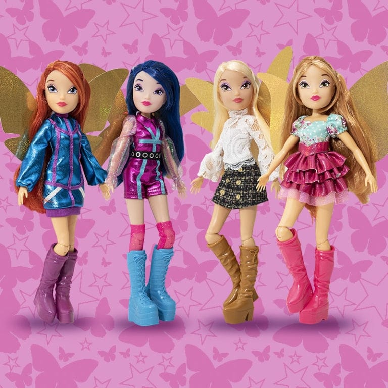 bambola Winx Magic Reveal, Bambole con Ali Intercambiabili