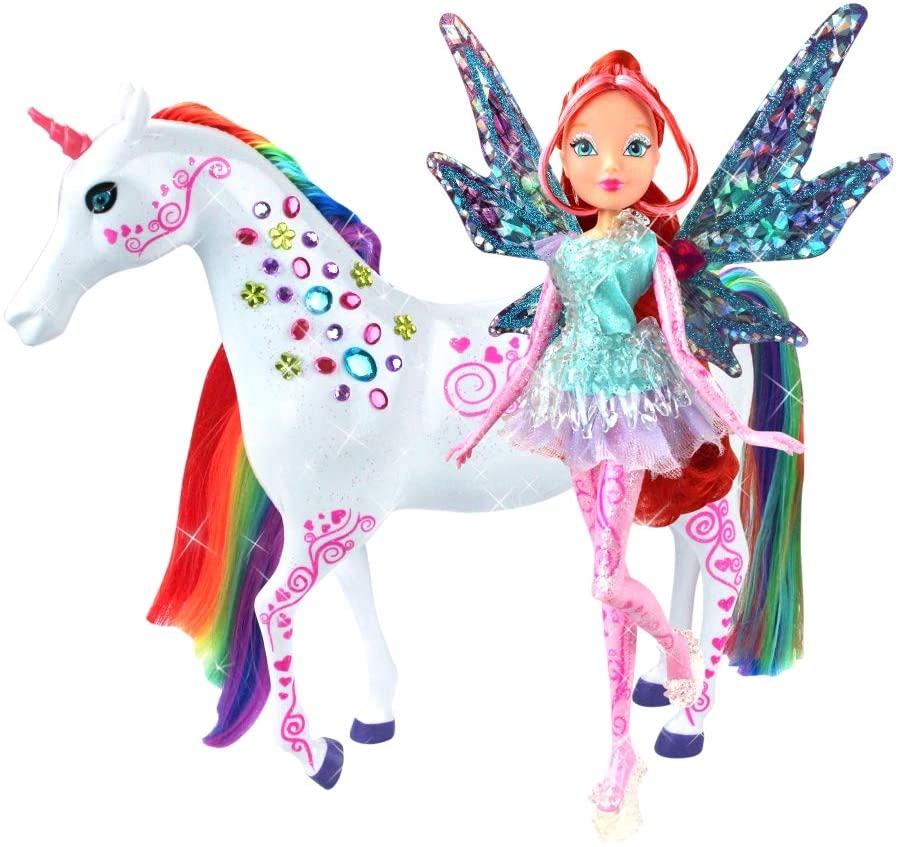 Winx Bloom Tynix & Elas - Bambola e Unicorno - The Toys Store