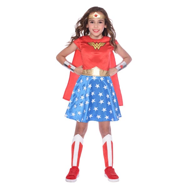 Costume di Halloween Wonder Woman per bambina vestiti vestiti Natale  bambino travestimento Cartoon Lace TUTU gonna Kid Sling Cosplay F272s